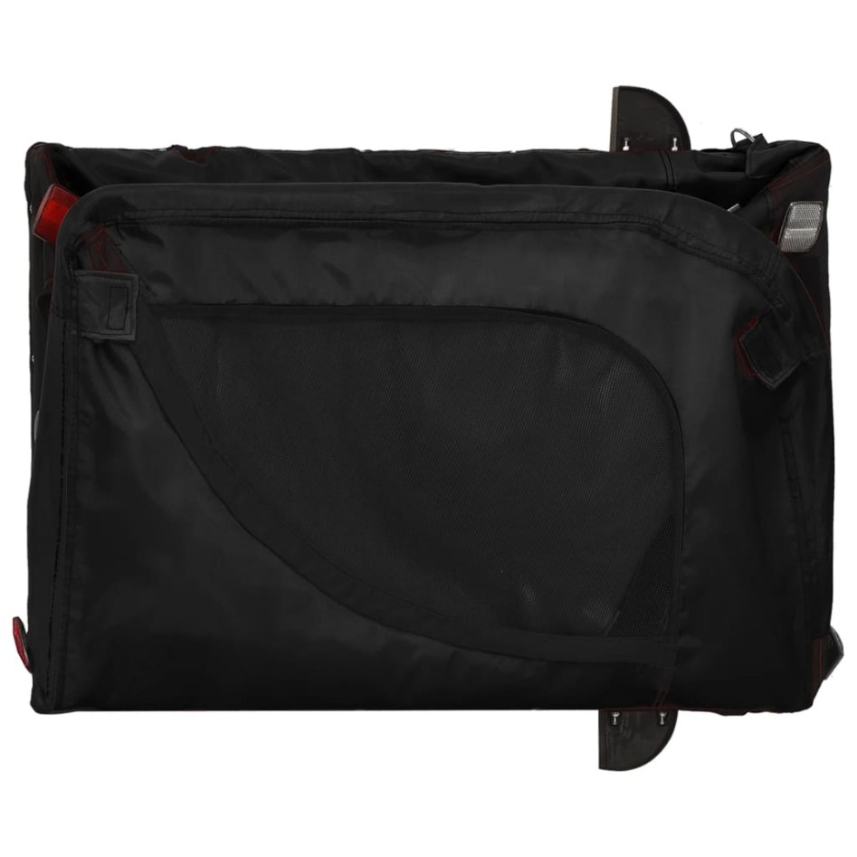 Remolque de bicicleta mascotas hierro tela Oxford