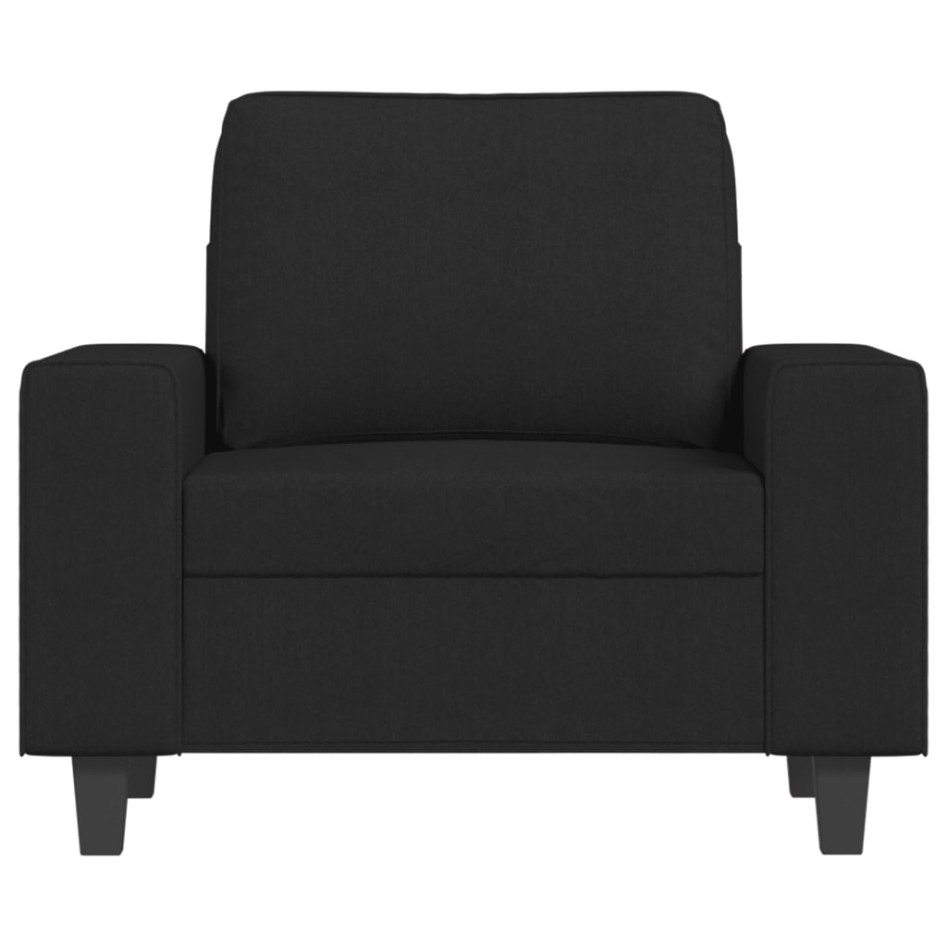 Sillón de tela negro 60