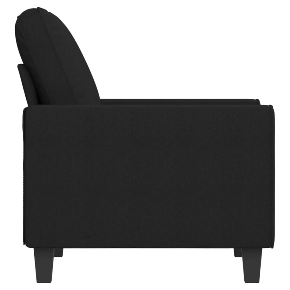 Sillón de tela negro 60