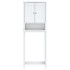 Mueble para inodoro BERG madera maciza blanco 60x27x164,5