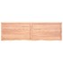 Estante pared madera roble tratada marrón claro 200x60x(2-4)