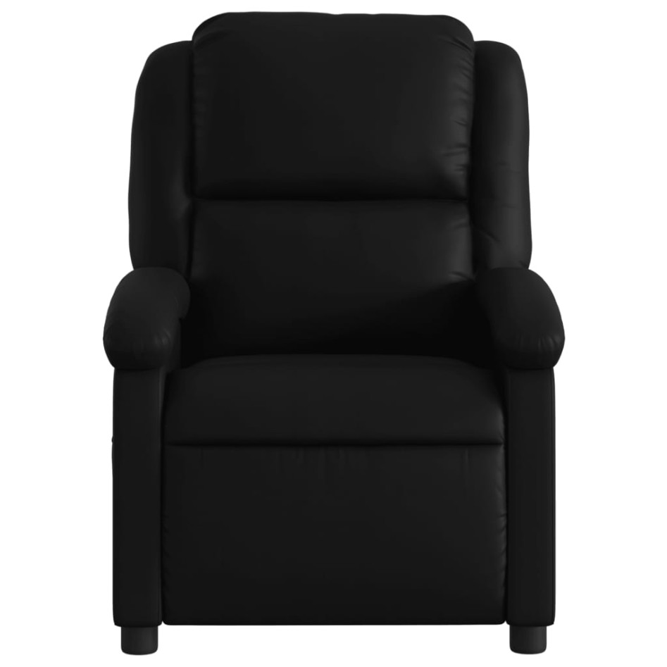 Sillón reclinable de cuero sintético