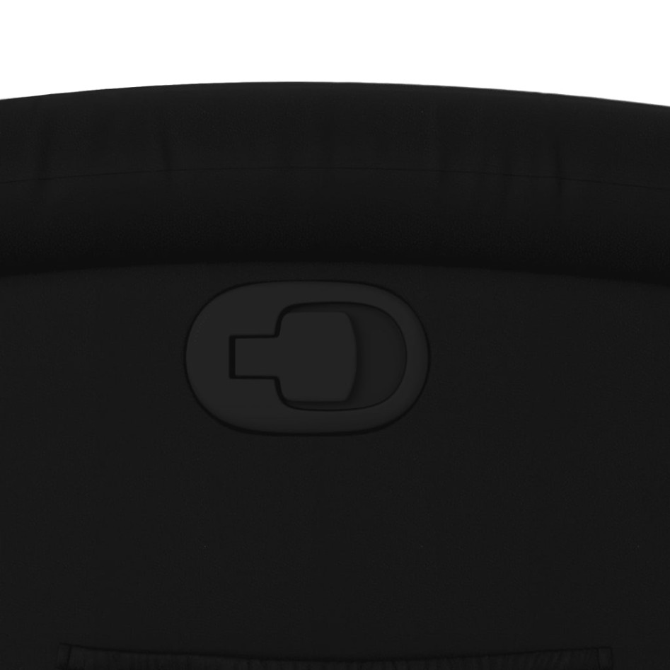 Sillón reclinable de cuero sintético