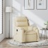 Sillón de masaje reclinable de tela
