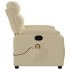 Sillón de masaje reclinable de tela