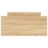 Estructura de cama madera contrachapada roble Sonoma 100x200
