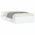 Estructura de cama blanca 100x200