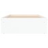 Estructura de cama blanca 90x190