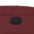 Sillón reclinable de cuero sintético rojo