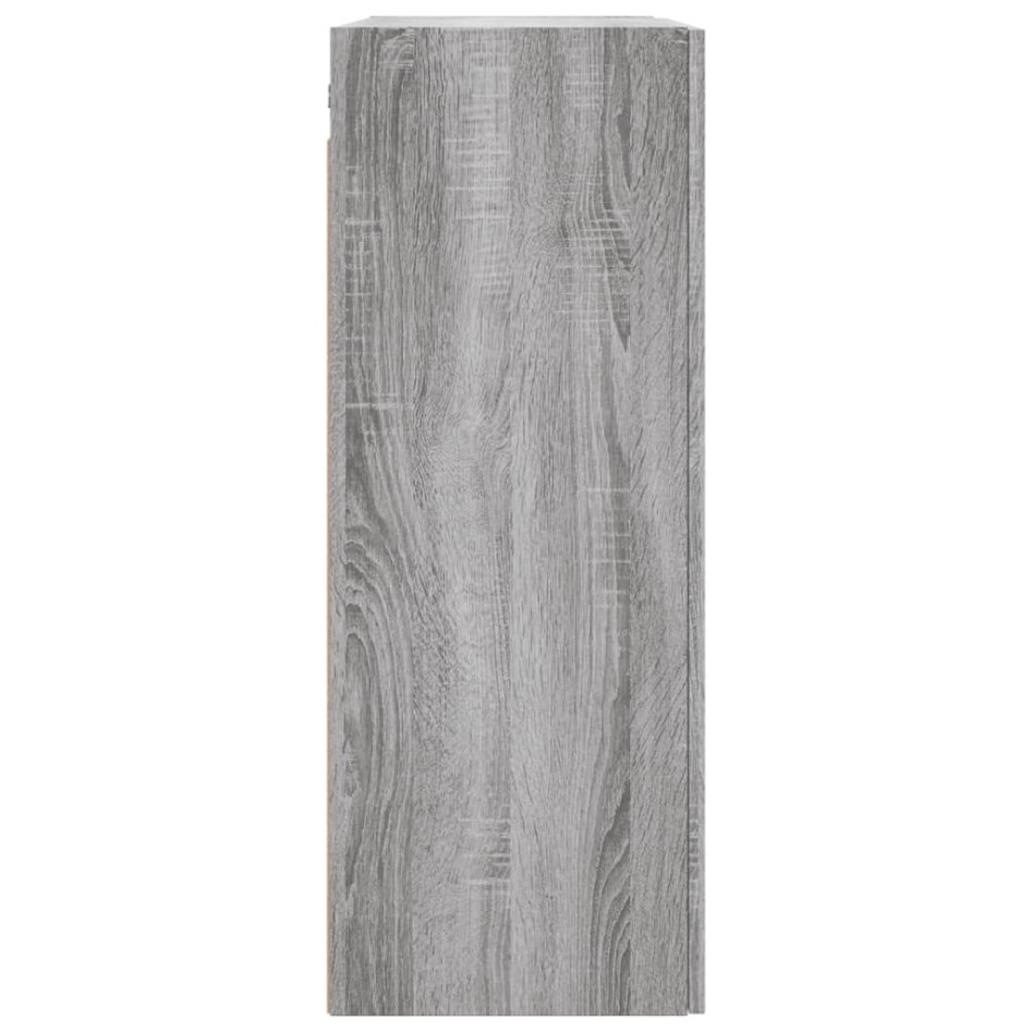 Armarios de pared 2 unidades gris Sonoma 69,5x34x90