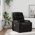 Sillón de masaje reclinable cuero sintético