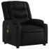 Sillón de masaje reclinable cuero sintético