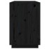 Escritorio madera maciza de pino negro 140x50x75