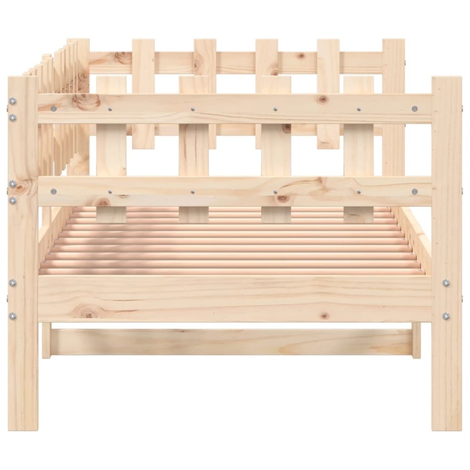 Sofá cama de madera maciza de pino 80x200
