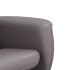 Sillón reclinable con reposapiés cuero sintético