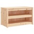 Muebles de cocina de exterior 2 piezas madera maciza de