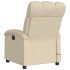 Sillón reclinable de masaje eléctrico tela color