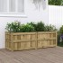 Jardinera de madera de pino impregnada