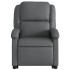 Sillón reclinable elevable cuero artificial