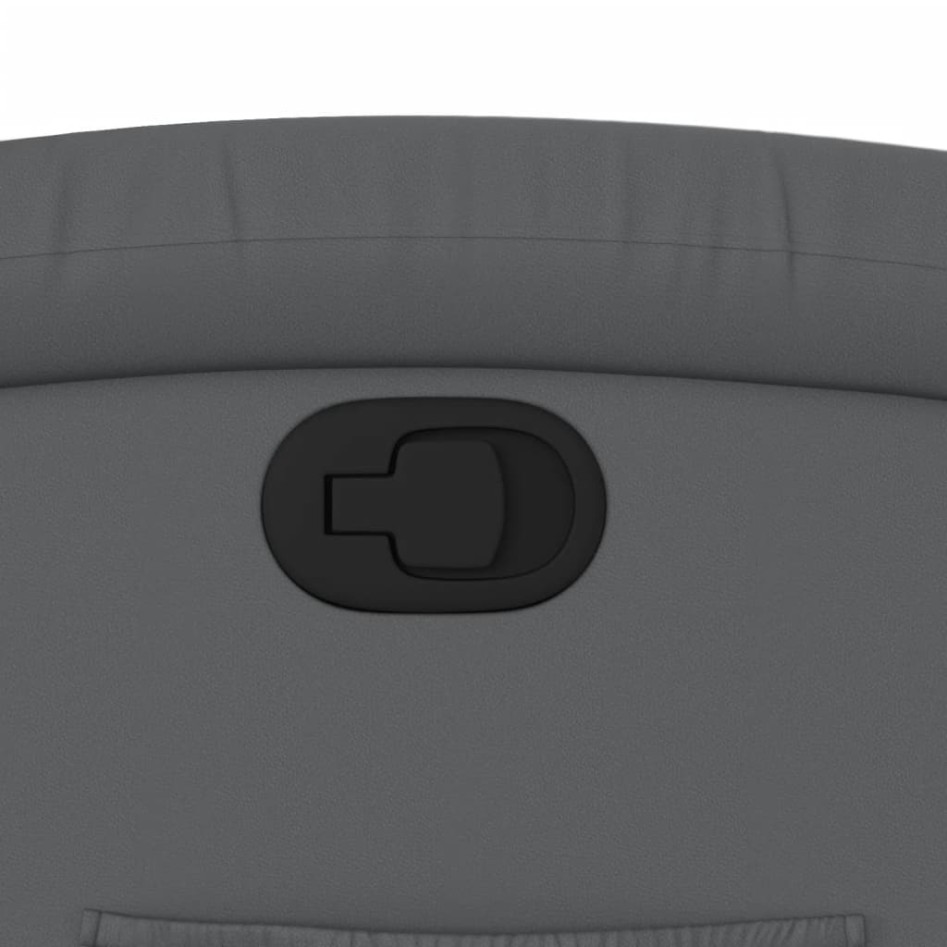 Sillón reclinable elevable cuero artificial