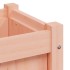 Jardineras con patas 2 uds madera maciza de abeto