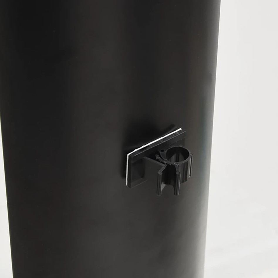 Mueble TV esquina 3 niveles para 32-70 pulgadas negro