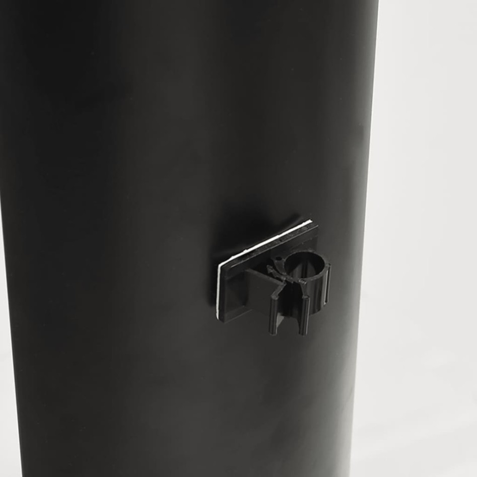 Mueble TV esquina 3 niveles para 32-70 pulgadas negro