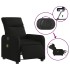 Sillón reclinable de masaje eléctrico tela