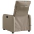 Sillón reclinable de masaje eléctrico cuero sintético