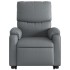 Sillón reclinable elevable cuero artificial