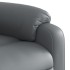 Sillón reclinable elevable cuero artificial