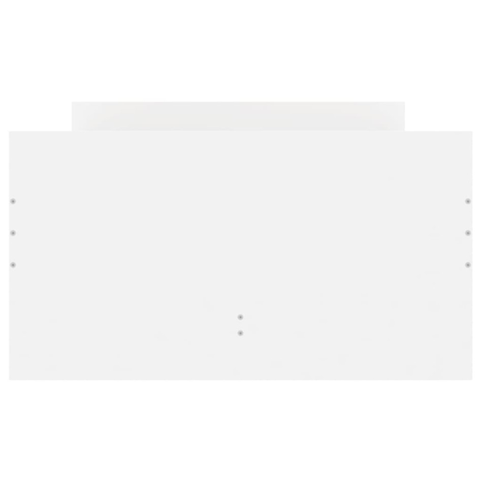 Estructura de cama con cajones blanco 100x200