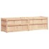 Jardinera de madera maciza de pino 180x50x50