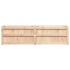 Jardinera de madera maciza de pino 180x50x50
