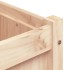 Jardinera de madera maciza de pino 180x50x50