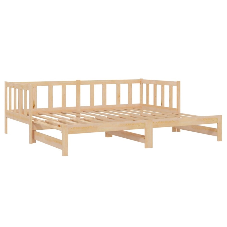 Sofá cama nido madera maciza de pino 90x200