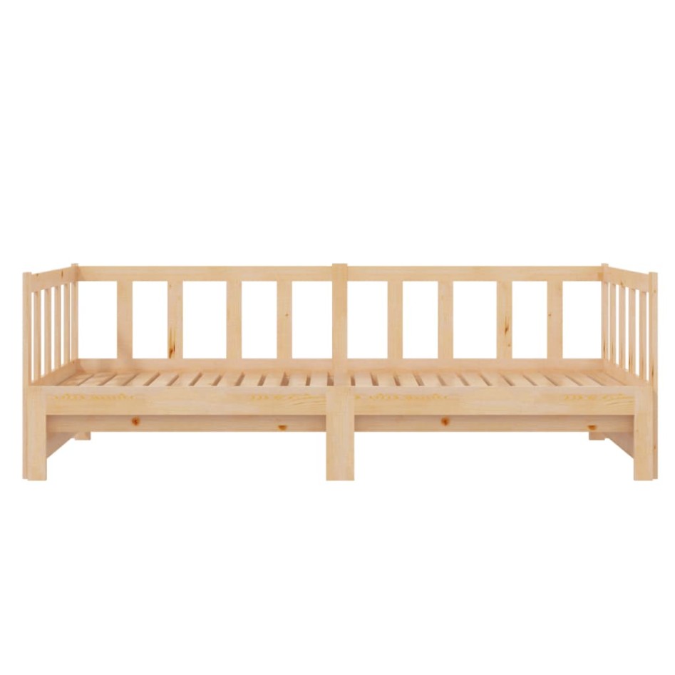 Sofá cama nido madera maciza de pino 90x200