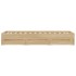 Cama con cajones madera ingeniería roble Sonoma 90x200