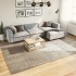 Alfombra pelo largo aspecto brillante ISTAN beige 240x340