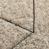 Alfombra pelo largo aspecto brillante ISTAN beige 240x340