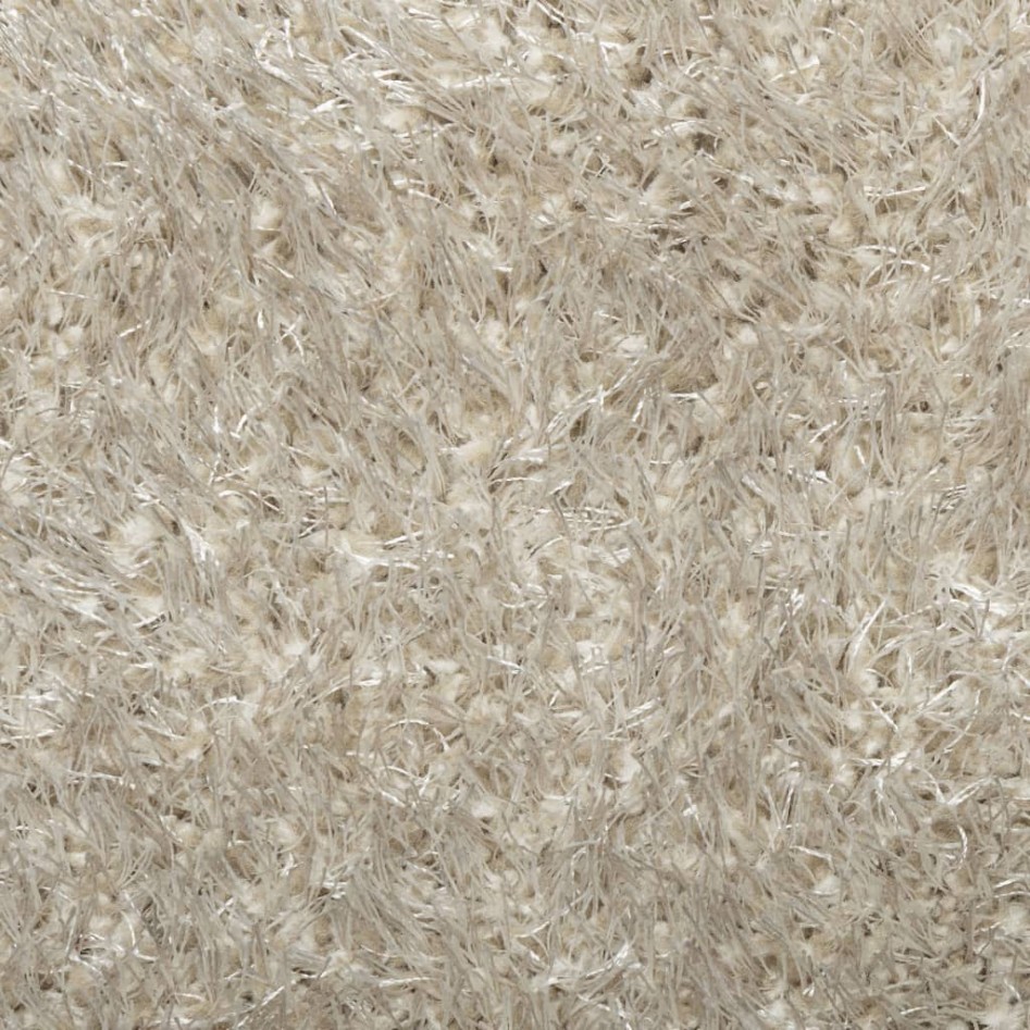 Alfombra pelo largo aspecto brillante ISTAN beige 240x340