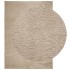 Alfombra de pelo corto suave lavable HUARTE arena 200x280