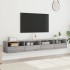 Muebles de pared para TV 2 uds madera gris Sonoma 100x30x30
