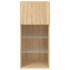 Muebles de TV con luces LED 2 uds roble Sonoma 40,5x30x90