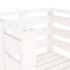 Sillas de jardín 2 uds madera maciza pino blanco 61,5x53x71