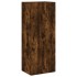 Muebles de TV de pared 4 pzas madera ingeniería roble