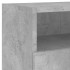 Muebles de TV de pared 5 pzas madera ingeniería gris