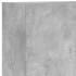 Muebles de TV de pared 5 pzas madera ingeniería gris