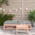 Taburetes de jardín con cojines 2 uds madera abeto de