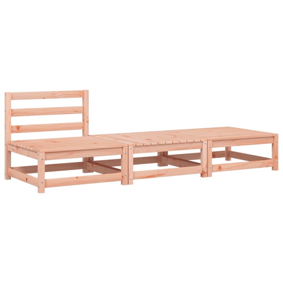 Sofá de jardín sin reposabrazos con cojines y